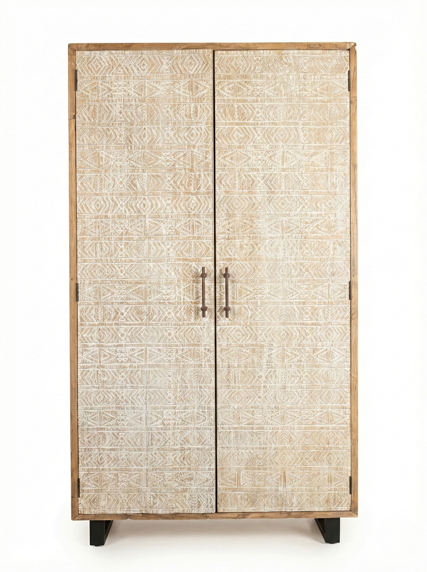 Armoire en teck 2 portes