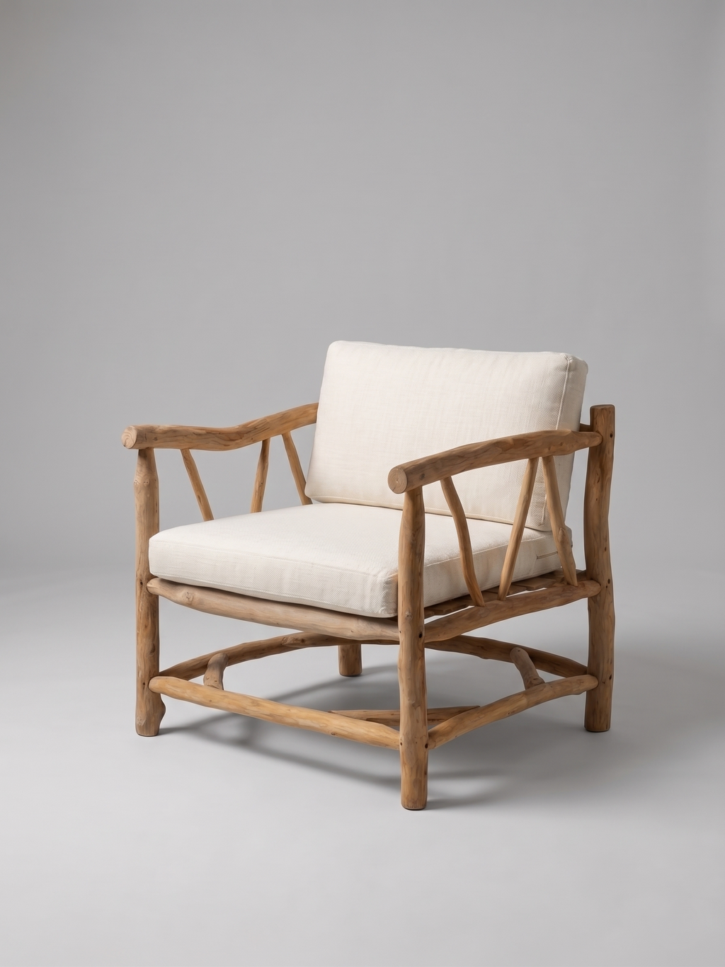 Fauteuil en Teck