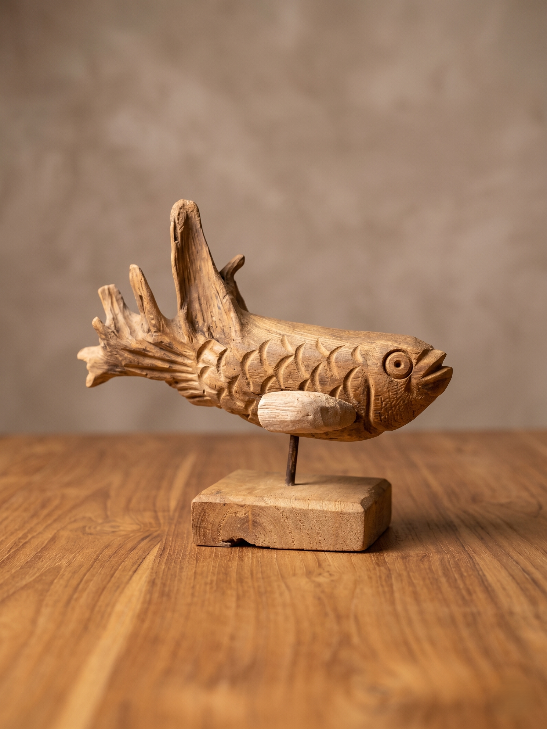 Poisson en Teck