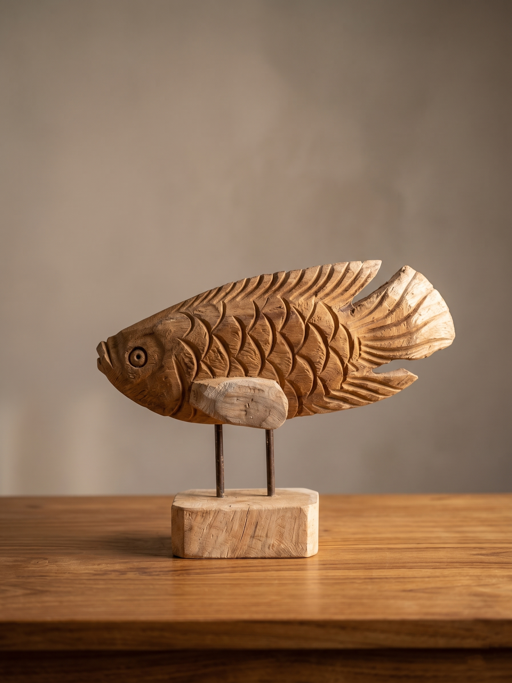 Poisson en Teck
