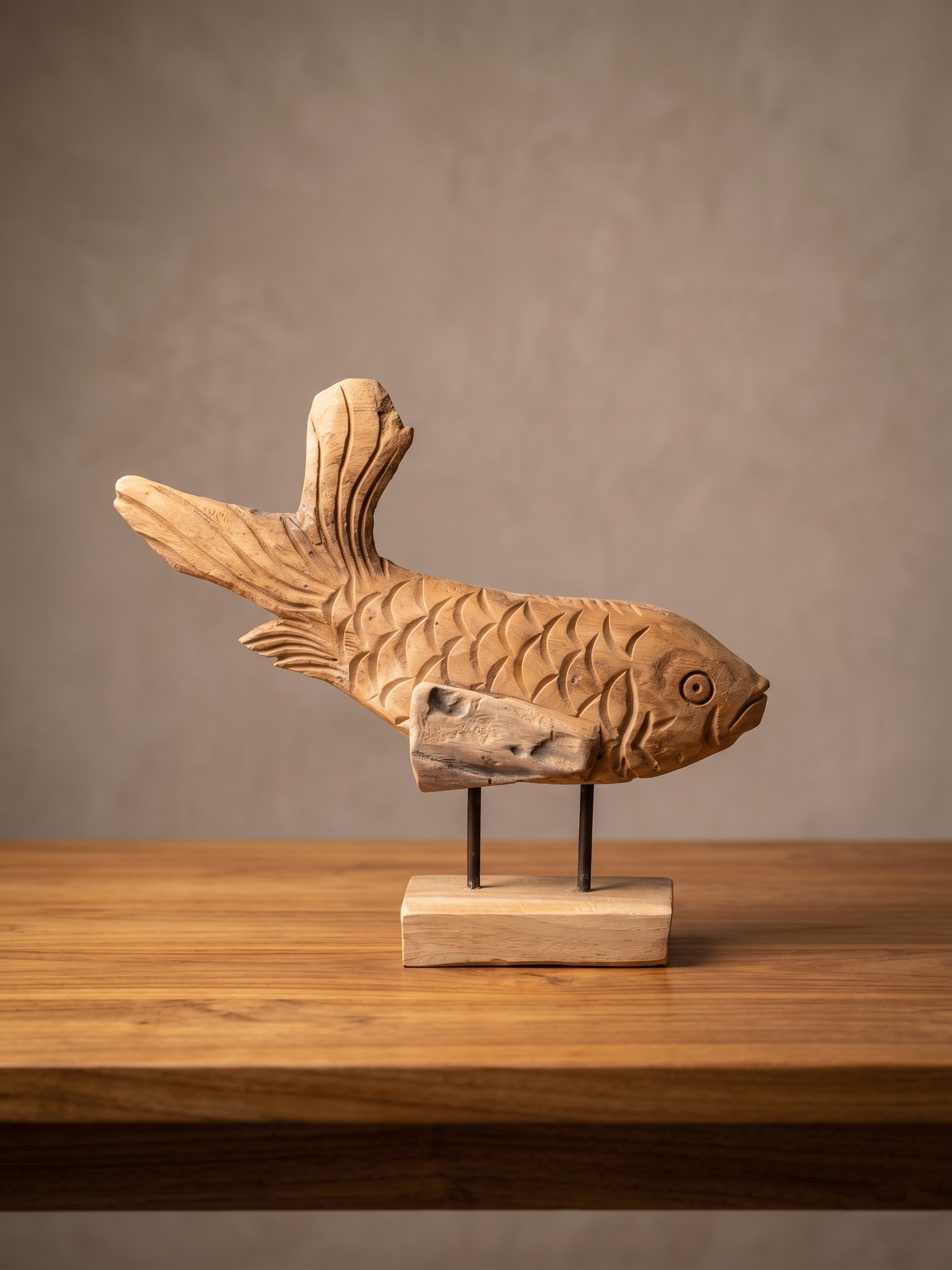 Poisson en Teck