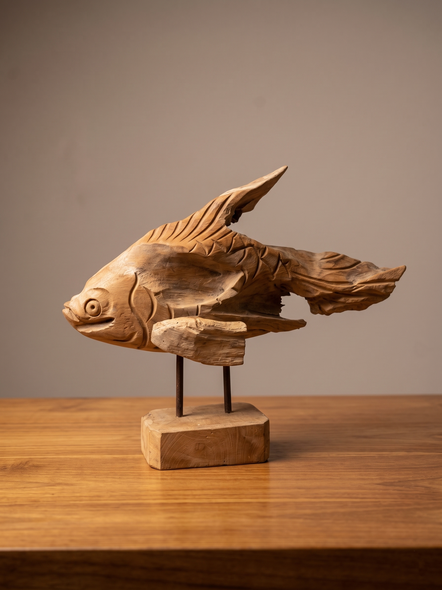 Poisson en Teck