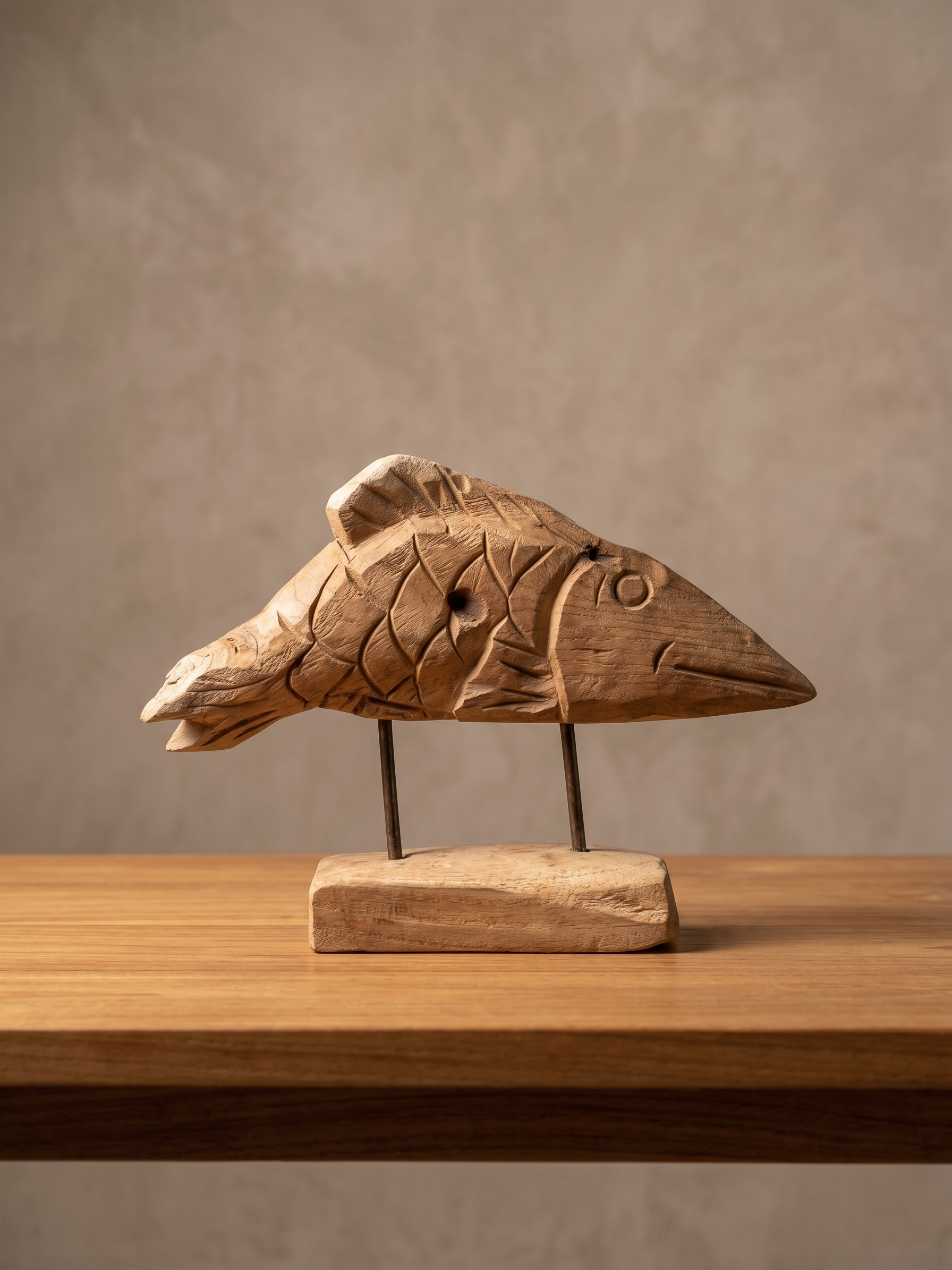 Poisson en Teck